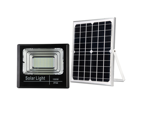 PC Aluminum 2Ah 6.4Wh LED Solar Floodlight PC Cover IP65 50W 120lm