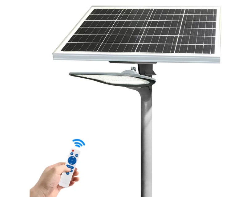70Ra 10000Lm Solar Powered LED Street Lights 12V 40AH For Parking Lot